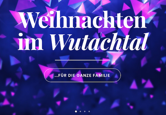 Weihnachten im Wutachtal 2017