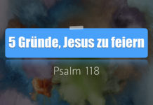 5 Gründe, Jesus zu feiern